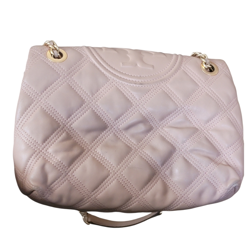 Tory Burch Fleming Soft Convertible Shoulder Bag in pink moon - Picture 2 of 16